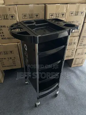 2 Way Closed Salon Trolley