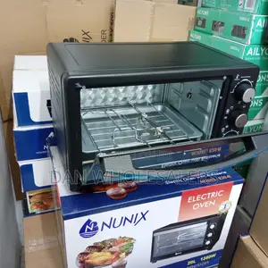20L Nunix Electric Oven With Grill (3 Knobs