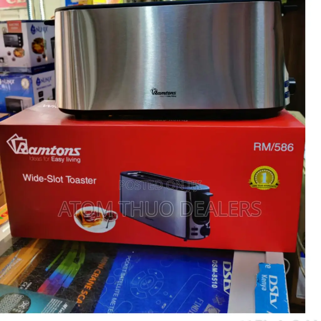 Ramtons Wide Slot Toaster RM/586