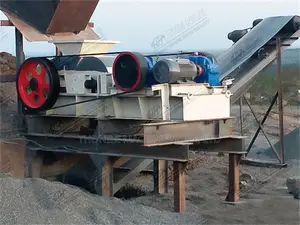 Twin Roller Crushing Equipment for Stone Crushing Lines
