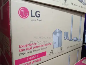 LG 5.1ch LHD647 1000W DVD Home Theater System