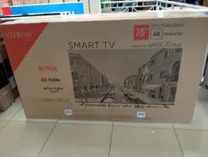 Vitron 75′′ Smart HDR Frameless TV – Powered by Webos