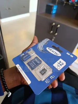 Galactic 32GB Memory Card + Adapter