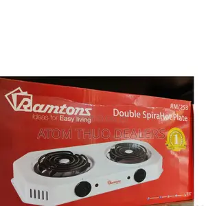 RM253 Ramtons Double Coil Cooker
