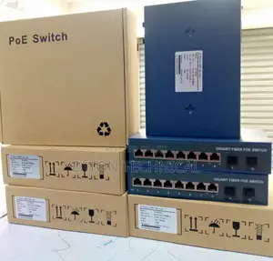 Gigabit Poe Switch 8 Port Switch 120w +Fibre Poe Switch