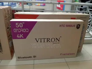 50 Inches Vitron Smart Android Frameless Tv