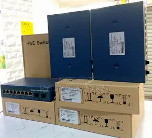 8 Port Poe Switch Gigabit With 2 Fibre Ports 1000mbps