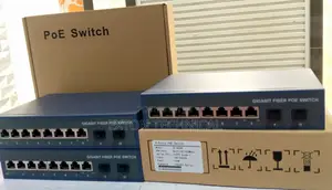 1000mbps 120w Power 8 Port Gigabit Fibre Switch