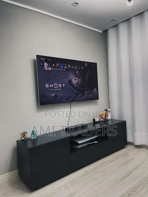Black Luxury Tv Stand (6ft)