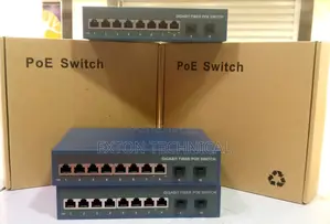 120W Power 8 Port Giga Poe Switch With 2 SFP Fibre Port