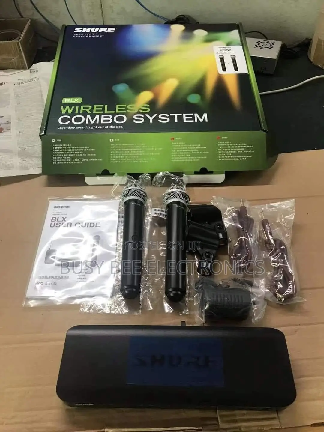 Shure Blx. 288/Pg 58 Wireless Microphone