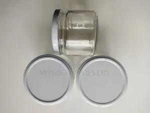 Set of 15 Mason/Spice Jars 330ml With White Lids- 82x75mm