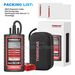 Thinkdiag 2 Vehicle All Systems Diagnosis Bluetooth VCI