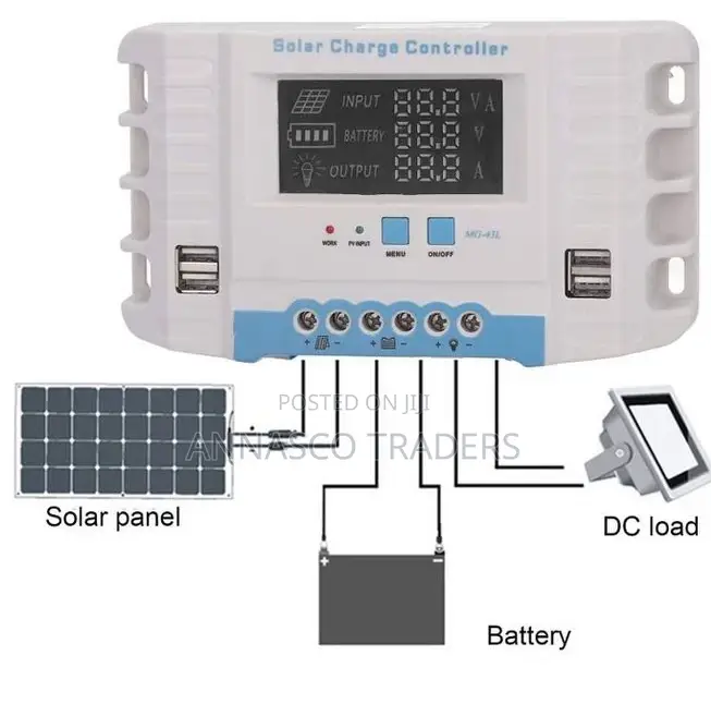 Solarmax Solar Charge Controller 12v/24v DC 60A