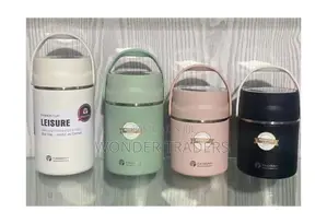 1000 Ml Food Flask With Foldable Spoon