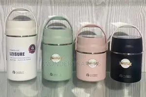 1000 Ml Infinite Food Flask With Foldable Spoon