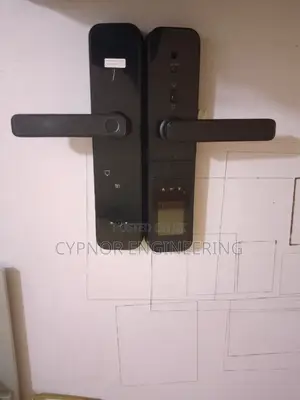 Tuya Smart Automatic Door Lock, Fingerprint Keycard