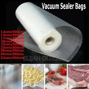 Vacuum Sealer Rolls BPA Free Commercial Grade Bag Rolls