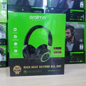 Oraimo Boompop 2 ENC Over-Ear Wireless Headphones