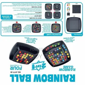 Four in a Square Rainbow Game