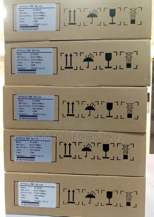 Poe Switch 8 Port With 2 Uplinks Port 120w Power