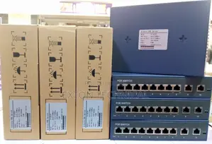 100mbps 8 Port Poe Switch With 2 Uplink Port Unmanaged