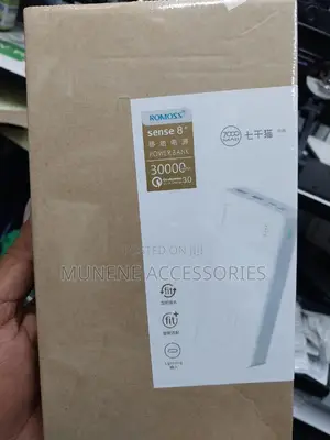 Romoss 30000mah 18w Fast Charging Powerbak With Pd Function