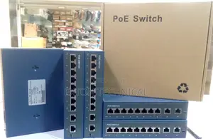 Poe Switch- 8 Port Poe Switch for Cameras With 2 Uplink Port