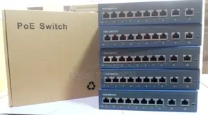 Poe Switch 100-240vac Port 100mbps 8 Port Unmanaged 2 Uplink
