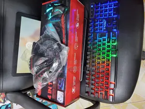 Silent Backlit Keyboards Combo