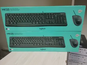 Logitech MK120^ Logitech MK120 USB Corded Keyboard And Mouse