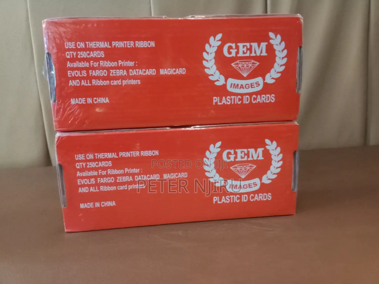 PLASTIC ID Cards  (250 Pieces)