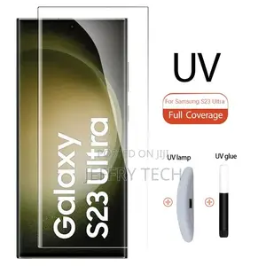Full Curved UV Tempered Glass for Samsung S23 Ultra 5G S 23