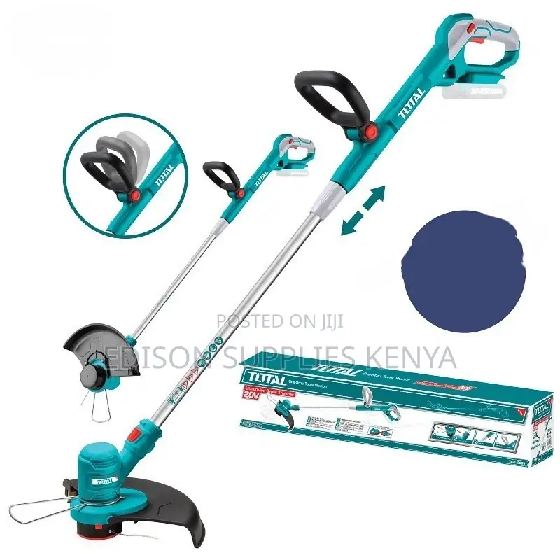 Total Cordless Grass Trimmer Rechargeable Brush Cutter String Trimmer
