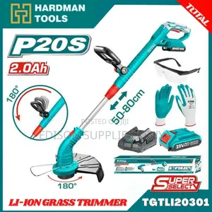 Total Cordless Grass Trimmer Rechargeable Brush Cutter String Trimmer