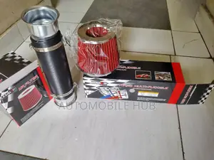 Air Filter With Flexible Air Flow Pipe