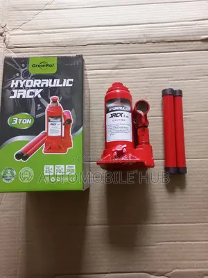 3 Ton Hydraulic Jack Set Red