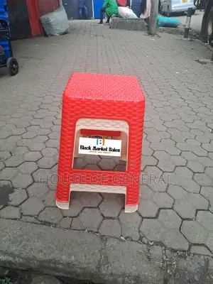 Bamboo Plastic Stool