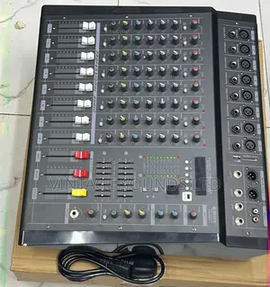Max PMX8 Professional Bluetooth Powered Mixer 8 Channel