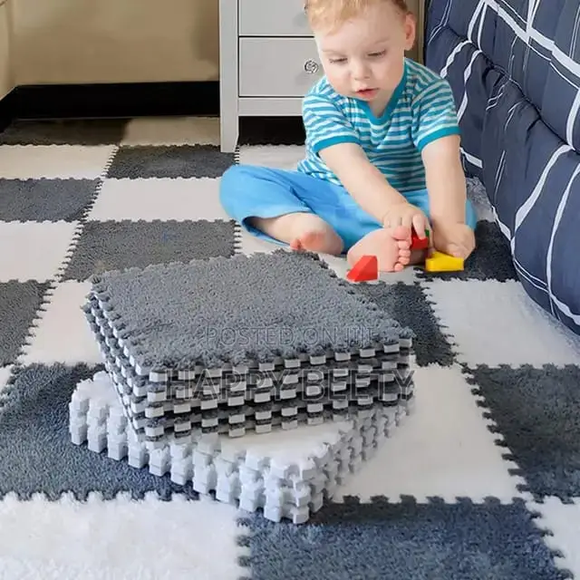 Plush Foam Interlocking Floor Mats