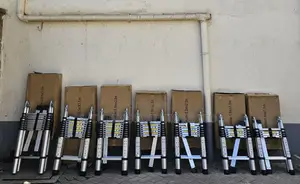 Aluminium Double Telescopic Ladders Collupsible A Frame