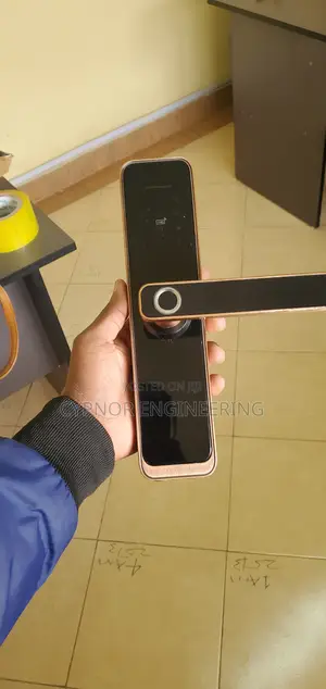 Smart Biometric Passcode Lock Solutions for Wooden Door.