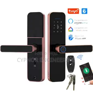 Next Level Protection Smart Biometric Passcode Door Lock
