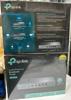 Tp Link Load Balance Broadband Router TL-R470T+