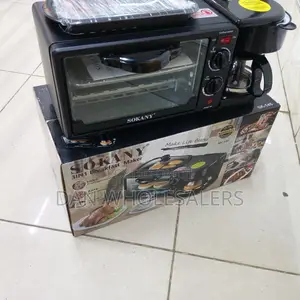 In 1 Sokany Breakfast Oven, Grill and Coffee Maker