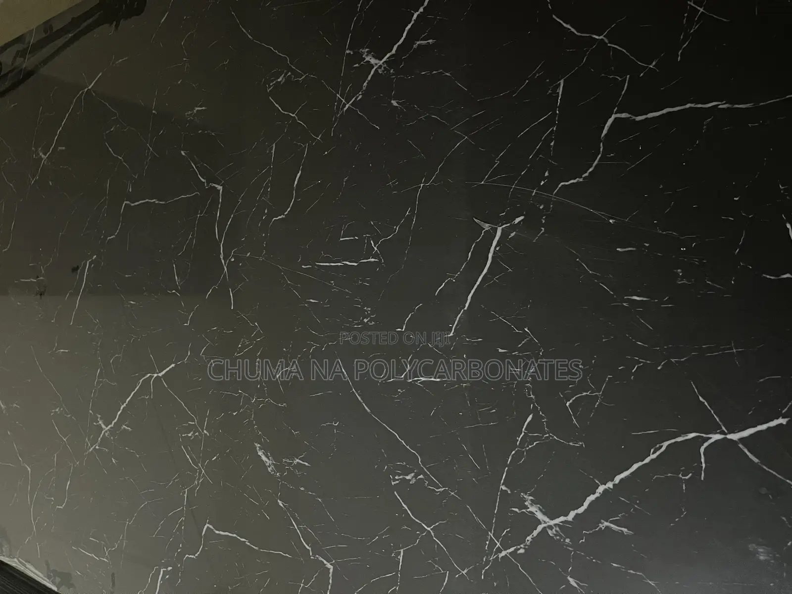 Black Bamboo Uv Marble Board