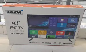 Vision Plus 43" Inch Frameless FHD Smart Android Tv Appstore