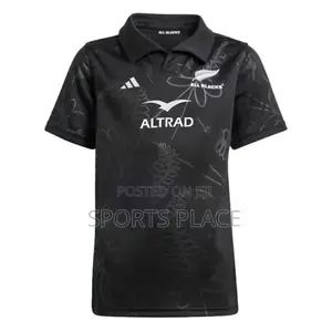 All Blacks Polo Rugby Shirt 2024 Season