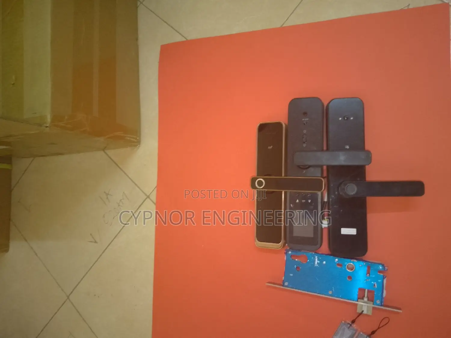 Security Biometric Automatic Door Lock With Mortise