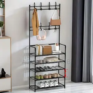 Simple Floor 5 Tier Shoe Rack /Multipurpose Organizer